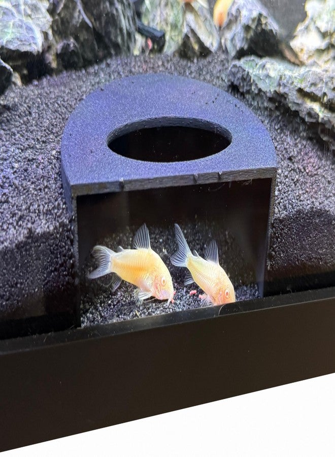 LifeWithPets Aquarium Fish Tunnel | Aquarium Hide | Aquarium Cave | Underground Aquarium Fish Tunnel Perfect for Corydora, Pleco, Loaches and More. - Image 3